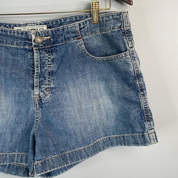 Y2K Vintage American Eagle Denim Utility Shorts Blue Medium Wash AE Supply Co 12 - Picture 4 of 12